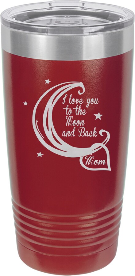 Etsy I Love You To The Moon & Back, Mom Gift, Mother's Day Mothers Thermo Mug, Coffee Tumbler, Your Choice Of Color