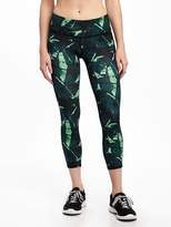 Thumbnail for your product : Old Navy Mid-Rise Go-Dry Cool Compression Run Capris for Women