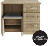Thumbnail for your product : Consort Furniture Limited Dorchester Ready Assembled Dressing Table And Stool Set