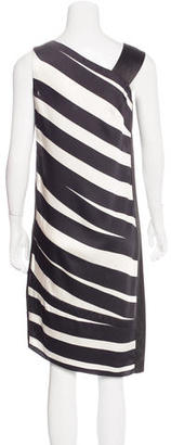 Narciso Rodriguez Striped Sleeveless Dress