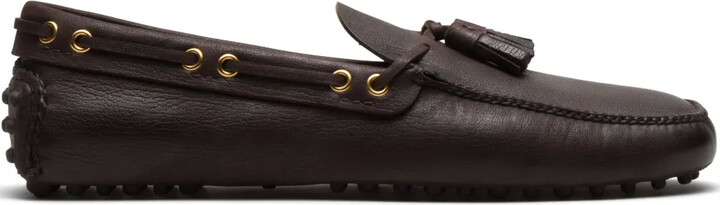 Car Shoe Tassel Leather Driving Shoes