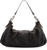 Thumbnail for your product : Foley + Corinna Equestrian Soft-Pleat Hobo Bag, Black/Brown