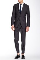Thumbnail for your product : HUGO BOSS The James Dark Grey Two Button Notch Lapel Wool Suit