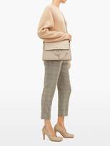 Thumbnail for your product : Chloé Faye Medium Leather And Suede Shoulder Bag - Womens - Grey