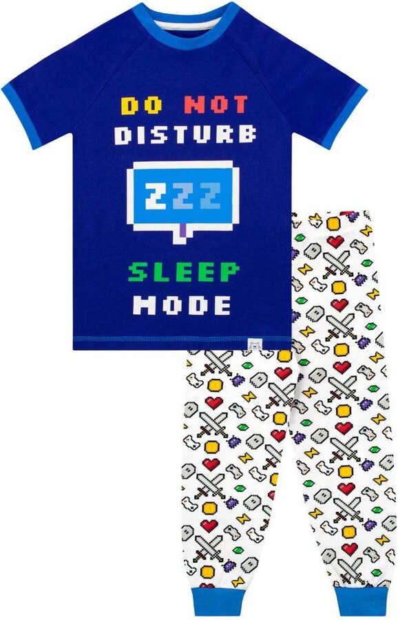 Harry Bear Do Not Disturb Gaming Cosy Snuggle Fit Pyjamas ShopStyle