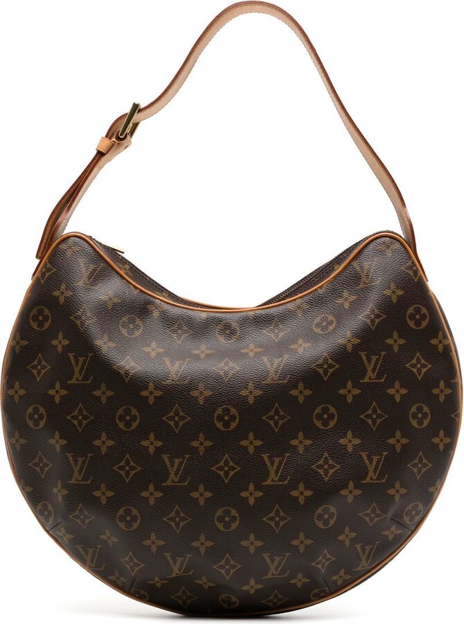 Louis Vuitton 2002 Croissant Mm Shoulder Bag in Brown