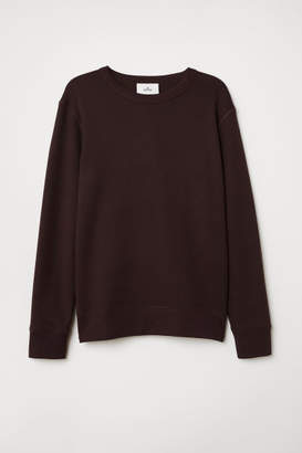 H&M Silk-blend Sweatshirt - Red
