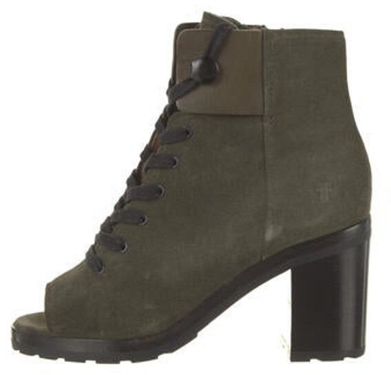 frye green boots