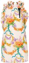 Thumbnail for your product : Gucci floral ruffled dress