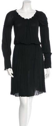 Etro Long Sleeve Midi Dress
