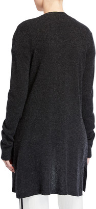 ATM Anthony Thomas Melillo Two-Pocket Open-Front Mid-Length Cashmere Cardigan