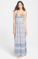 Thumbnail for your product : Rebecca Taylor Floral Silk Maxi Dress