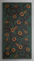 Thumbnail for your product : Burberry Vine Print Cashmere Scarf