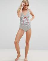 Thumbnail for your product : Mama Licious Mama.licious Mamalicious Stripe Swimsuit