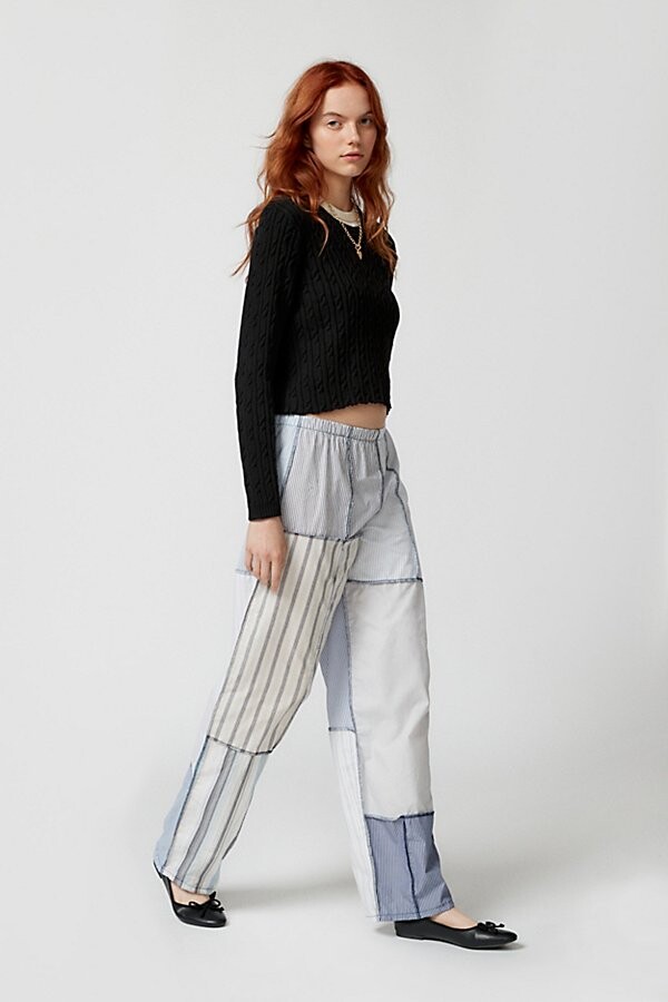 Mía Lee UO Exclusive Printed Trouser Pant - ShopStyle