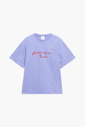 Stella Jean Printed cotton-jersey T-shirt