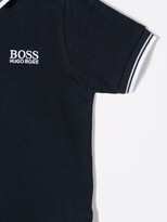 Thumbnail for your product : BOSS Kidswear Striped Trim Polo Shirt