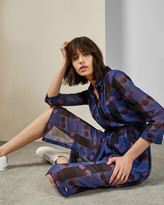 Thumbnail for your product : Ted Baker LAVEN Robot check shirt dress
