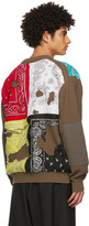 Thumbnail for your product : Children of the Discordance Brown Crush Bandana Sweater