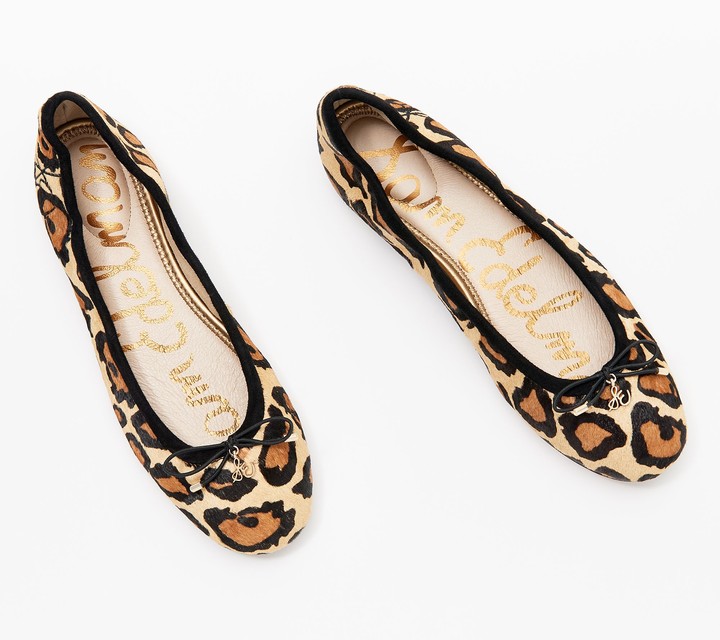 sam edelman animal print flats
