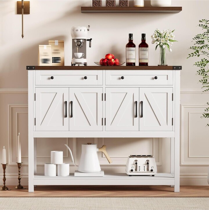 gaomon Sideboard Buffet Cabinet with Storage - 47.2\
