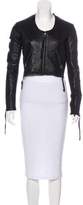 Thumbnail for your product : Linea Pelle Leather Zip-Up Jacket