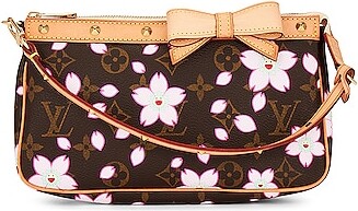 Louis Vuitton Pochette Accessoires Limited Edition Cherry Blossom Monogram  - ShopStyle Clutches