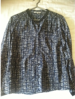 Thumbnail for your product : Gerard Darel Blue Silk Top