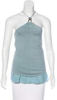Thumbnail for your product : Kaufman Franco Kaufmanfranco Sleeveless Knit Top w/ Tags Blue Kaufmanfranco Sleeveless Knit Top w/ Tags