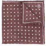 Thumbnail for your product : Canali polka dot pocket square