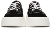 Thumbnail for your product : MM6 MAISON MARGIELA Black Suede Platform Sneakers