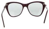 Thumbnail for your product : Stella McCartney Cat-Eye Logo Sunglasses