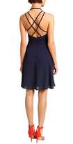 Thumbnail for your product : Morgan Criss Cross Straps Dress