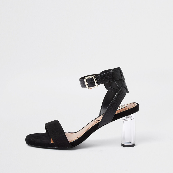 river island clear heels