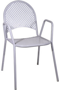 H&D Restaurant Supply, Inc. Stacking Patio Dining Chair