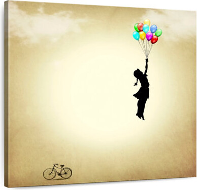 Lark Manor Leisha Girl With Balloon