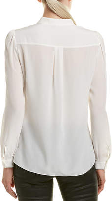 Reiss Maly Lace Silk Blouse
