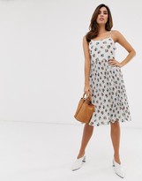 Thumbnail for your product : Yumi floral spot print cami sun dress
