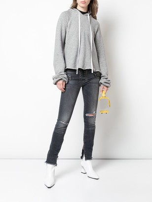 Unravel Project Distressed Skinny Jeans