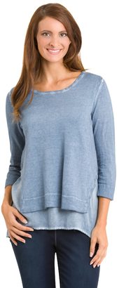 Haggar Women's Mock-Layer Sweater