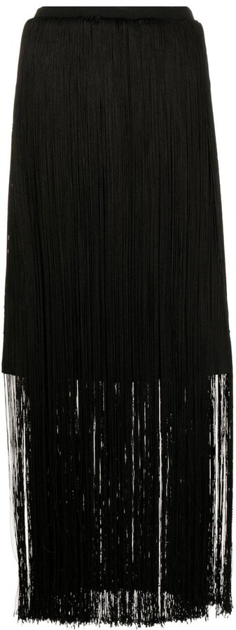 Long Fringe Skirt | Shop The Largest Collection | ShopStyle