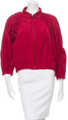 RED Valentino Cropped Windbreaker Jacket