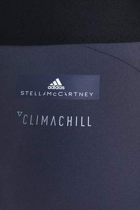 adidas by Stella McCartney Mesh-trimmed Stretch Shorts