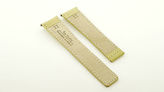 Thumbnail for your product : Tag Heuer 22mm Leather Band Strap For Carrera Beige Bk 5tc