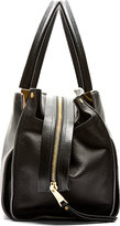Thumbnail for your product : Chloé Black Leather Panel Pocket Medium Dree Handbag