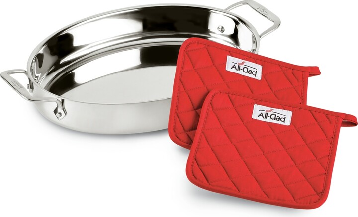 All-Clad Silicone Pot Holders In Cappuccino (Set Of 2) - ShopStyle