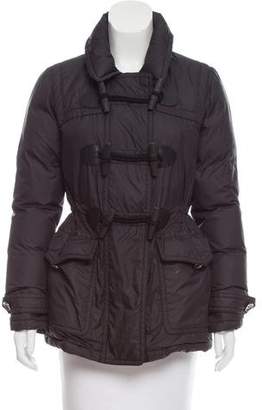 Burberry Toggle-Accented Down Coat