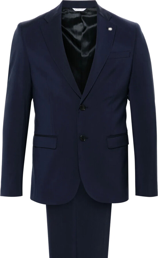Manuel Ritz Single-Breasted Suit