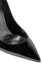 Thumbnail for your product : Saint Laurent Zoe Patent-leather Pumps - Black