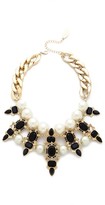 Thumbnail for your product : Adia Kibur Imitation Pearl & Stone Necklace